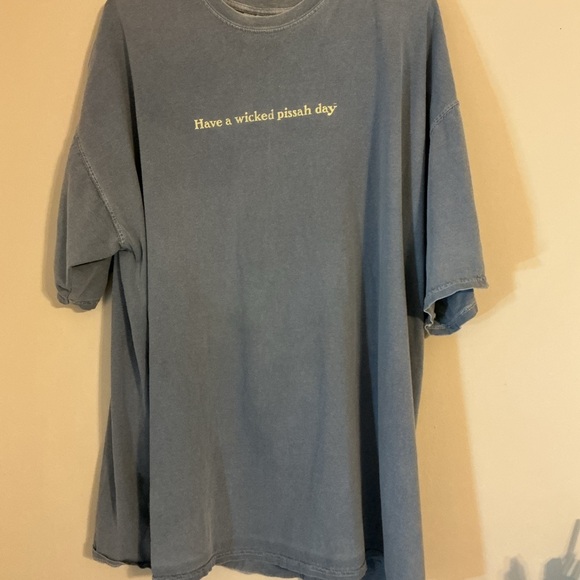 Comfort Colors “Have a Wicked Pissah Day” Graphic Tee | XXL | Relaxed - Picture 4 of 9